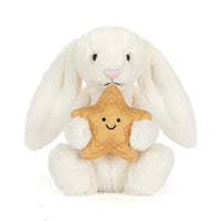 Cream Bunny With Star Jellycat 2